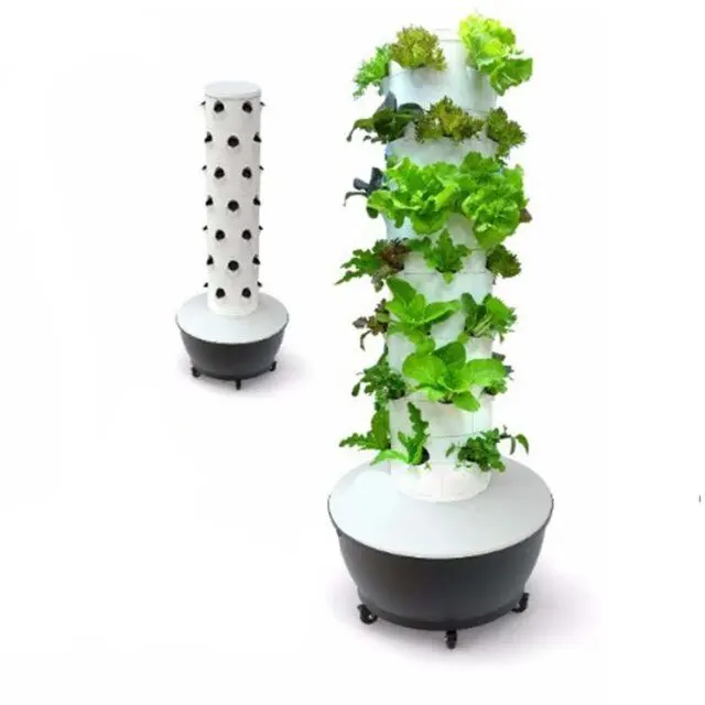 Vertical Hydroponic System Tower Indoor Hydroponics System Garden Lettuce Planting Kit