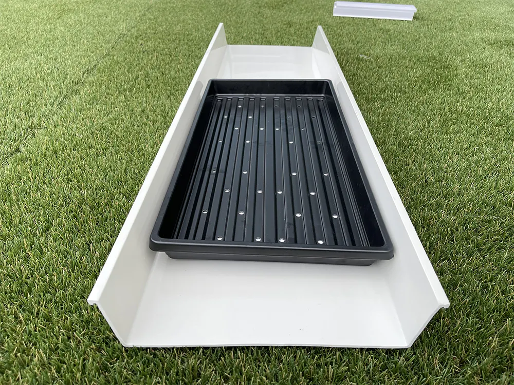 commercial vertical barley seed starting for animal fodder trays barley hydroponic