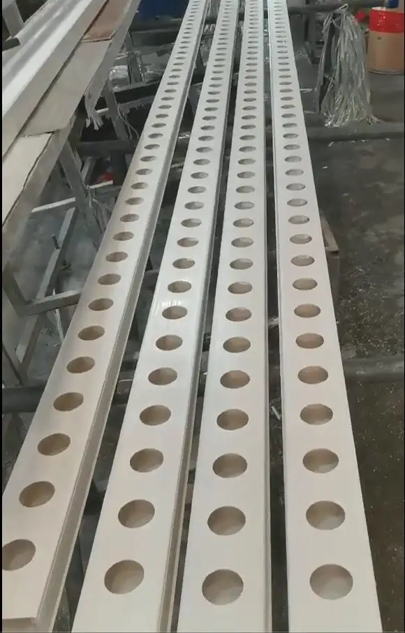 Nutrient Solution NFT Hydroponic 100x50mm Channel for Fish and Vegetable Aquaponics System