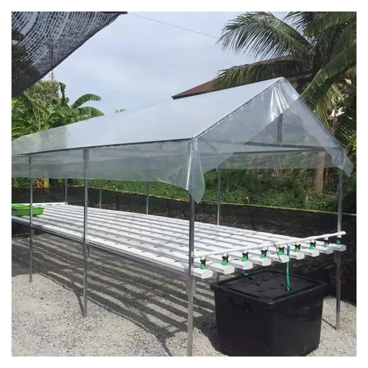 Nutrient Solution NFT Hydroponic 100x50mm Channel for Fish and Vegetable Aquaponics System