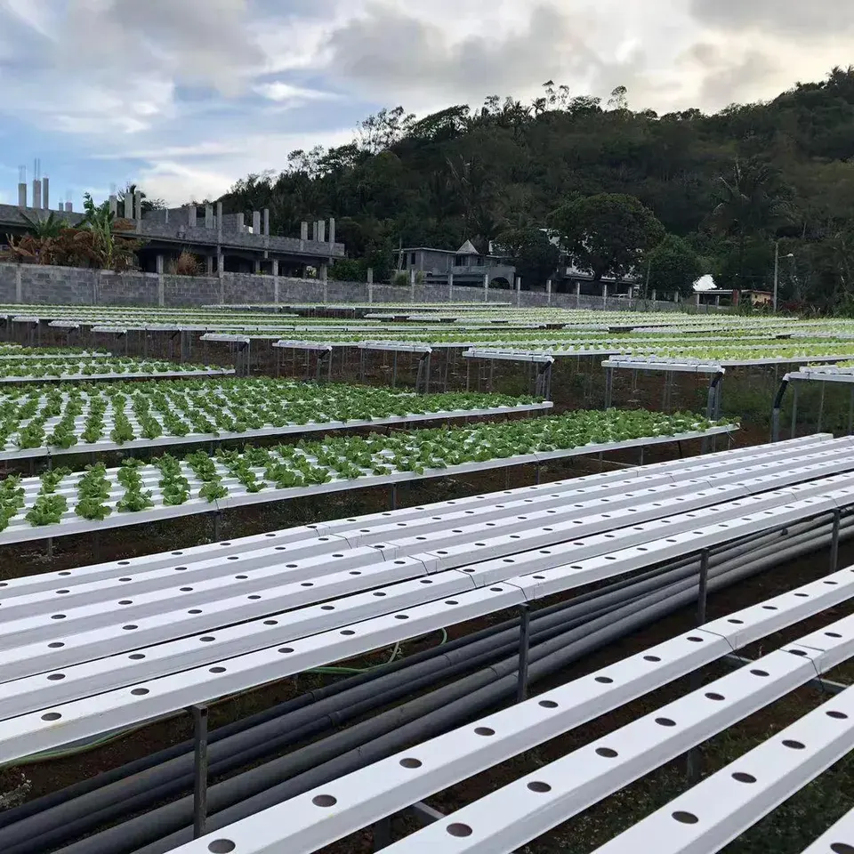 NFT Channel Water-Saving Vertical Farming Hydroponics Growing System