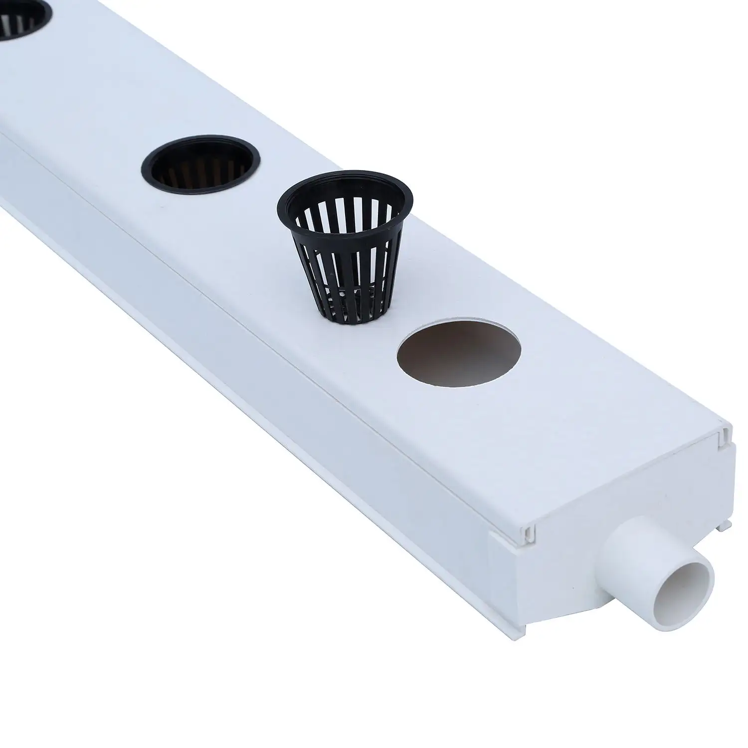 Hydroponics Greenhouse Equipment NFT PVC Channel for Growing System