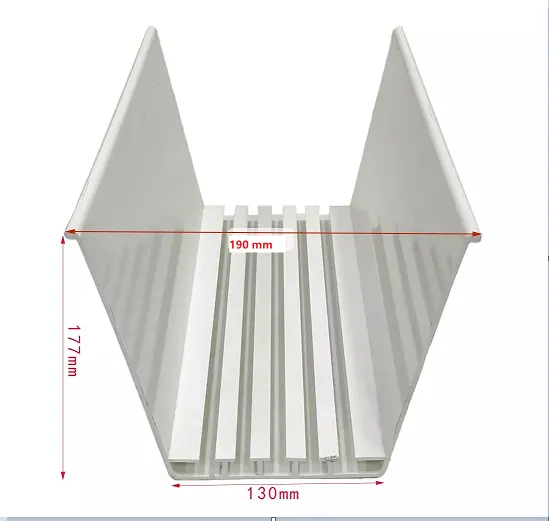 Greenhouses structure with NFT Gully System Plastic Channel gutter hydroponics for strawberry