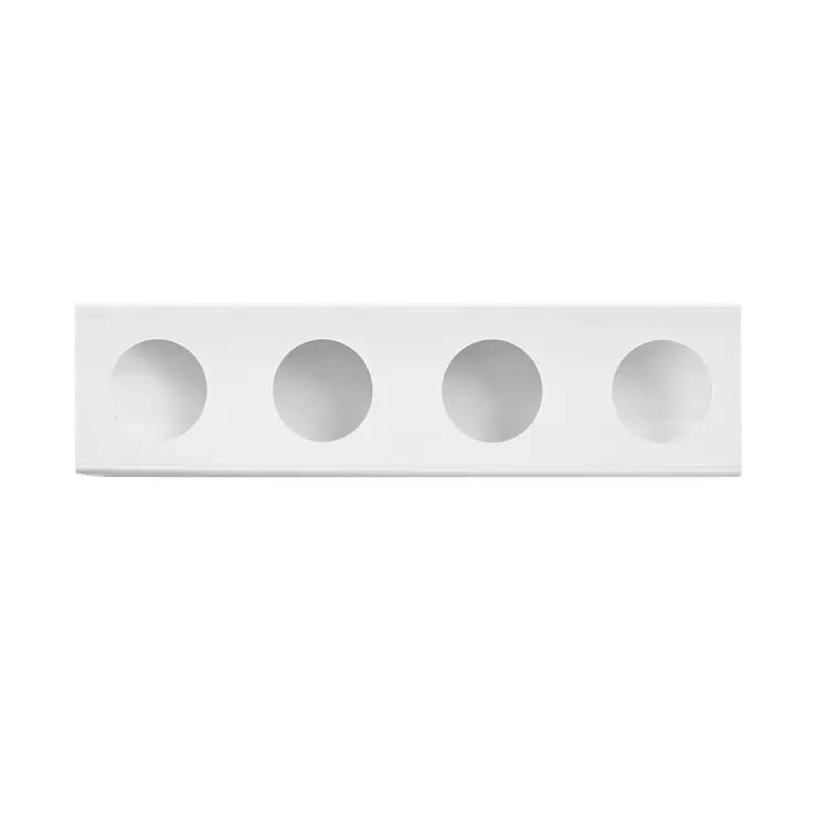 Hydroponics Nft System With Square Hole 50*50 Vertical Hydroponic Growing Systems Pvc Tube Plant Vegetable