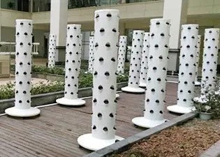 Space-Saving Hydroponic Tower for Urban Gardening - Affordable Price Guarantee