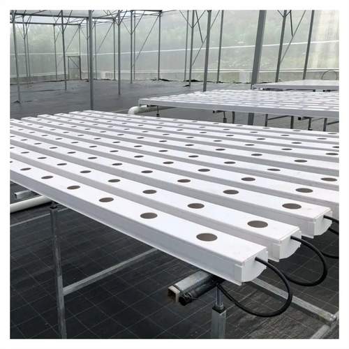 NFT Hydroponics Table Growing Flat Bed Hydroponic Growing Systems Nft greenhouse