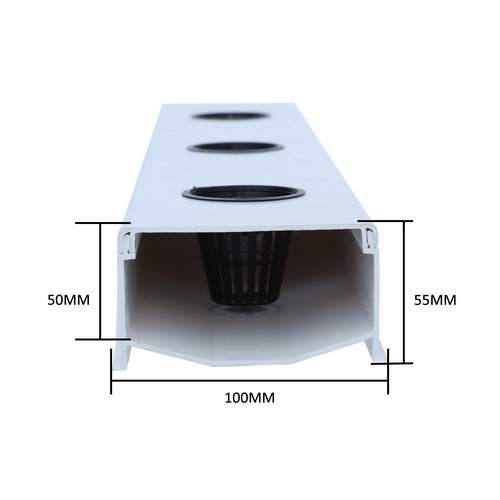 2022 Hydroponics Horizontal Grow System Growing Kit 6/8/10 Layers Plants Site NFT Growing system