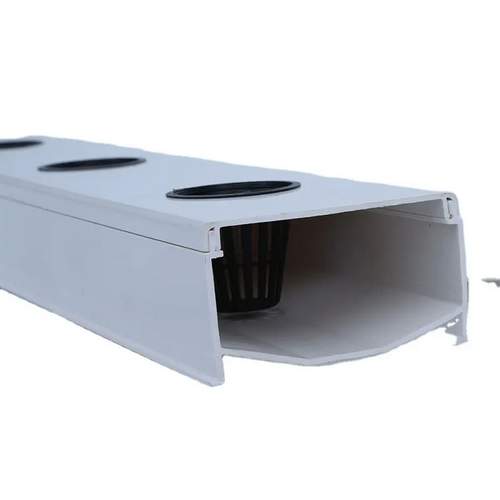 Square PVC Hydroponics Pipe hydroponic grow system Manufacturer for Greenhouse and Farming