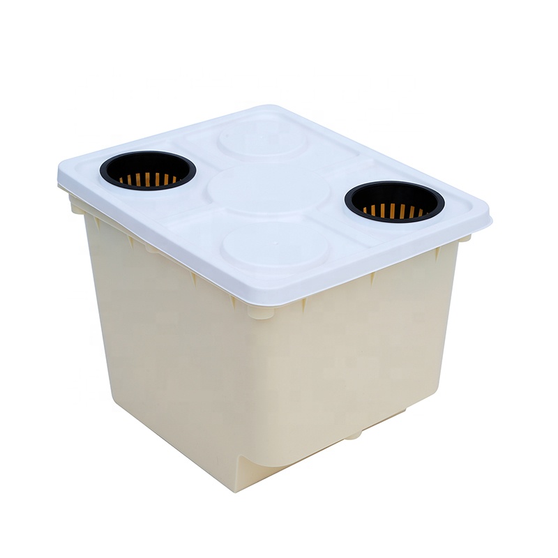 Customized Whole PP Dutch Bucket Hydroponic Growing System with Drip Irrigation for Tomatoes Cucumbers