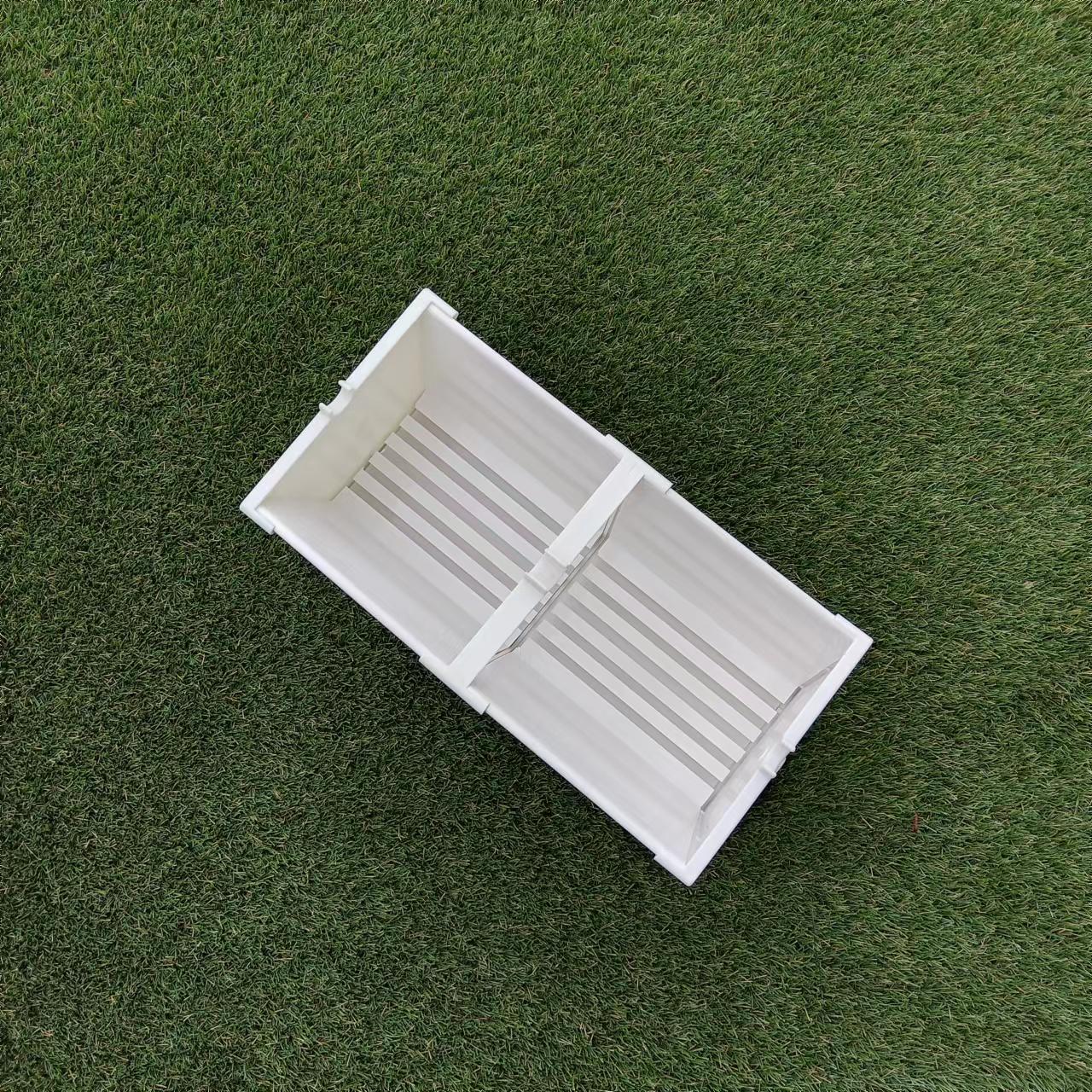 Vertical PVC Trough Hydroponic System – Grow Gutter for Strawberry Cultivation in Greenhouses