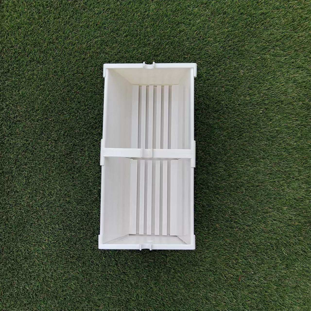 Vertical PVC Trough Hydroponic System – Grow Gutter for Strawberry Cultivation in Greenhouses