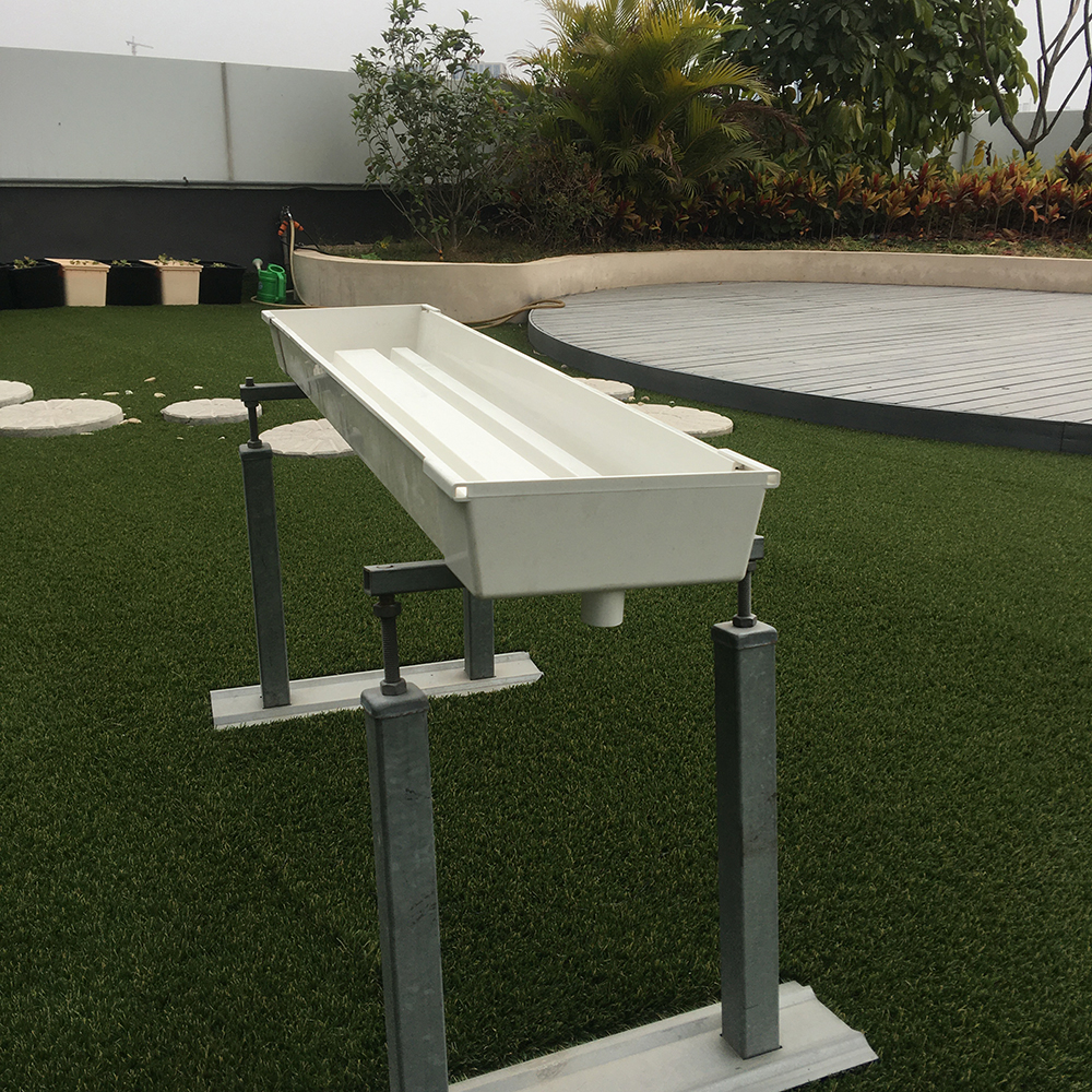 Good Quality PVC NFT Gutter System – Hydroponic Strawberry Planting Gutter for Greenhouses