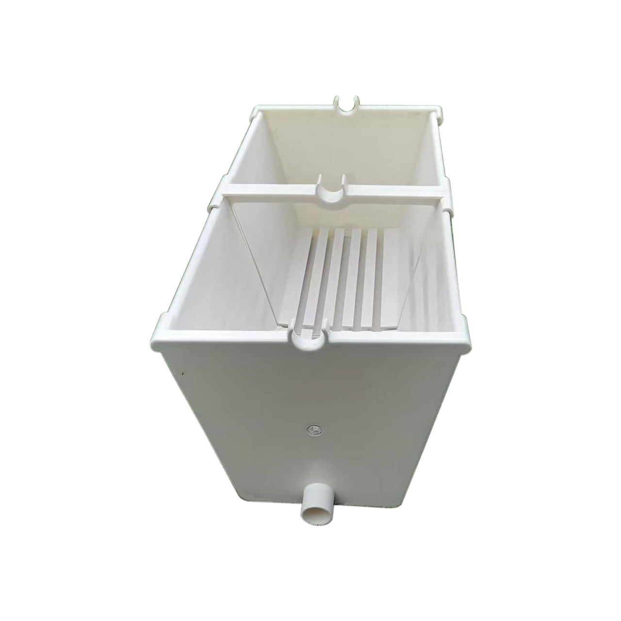 Greenhouse PVC Gutter with Drainage Board for Hydroponic Strawberry Growing System