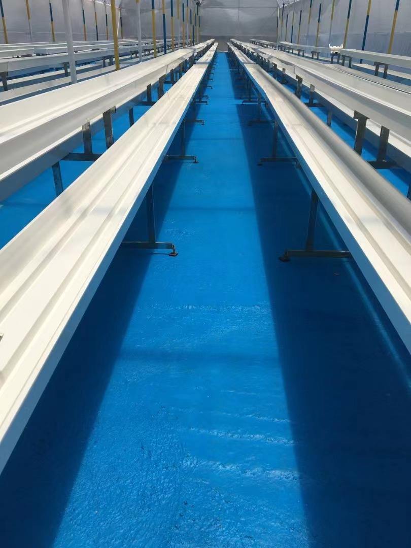 High Quality PVC NFT Gutter System Hydroponics Strawberry Gutter Greenhouse