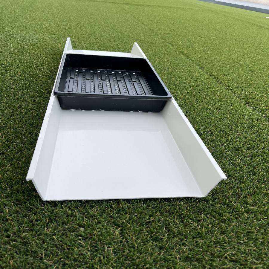 Manufacturer Hydroponic Multilayer Pvc Fodder Gutter Growing System Microgreen Grass Cultivation Indoor Vertical System