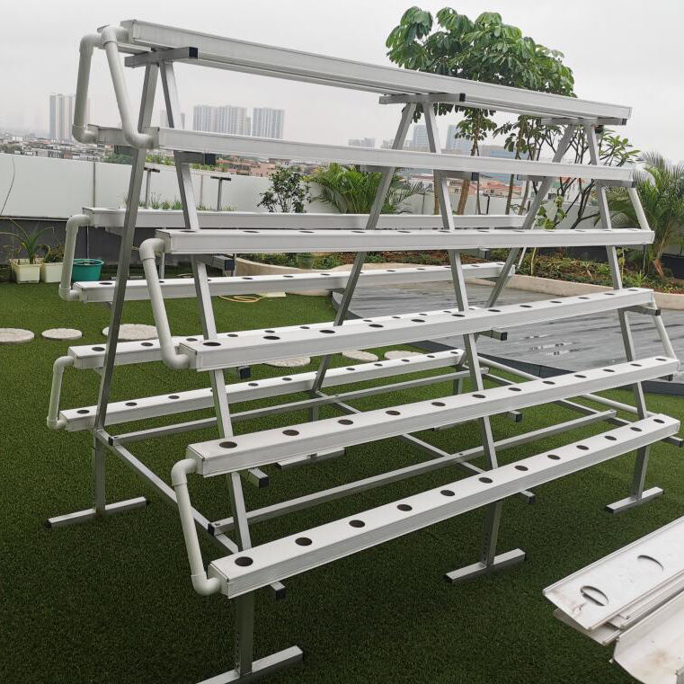 Upvc 100x50mm with 2.0mm thickness hydroponic channel grow tray