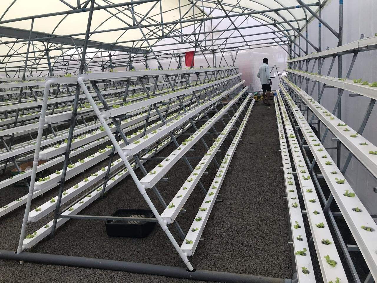 100*50mm with thickness 1.8mm hydroponics NFT channel