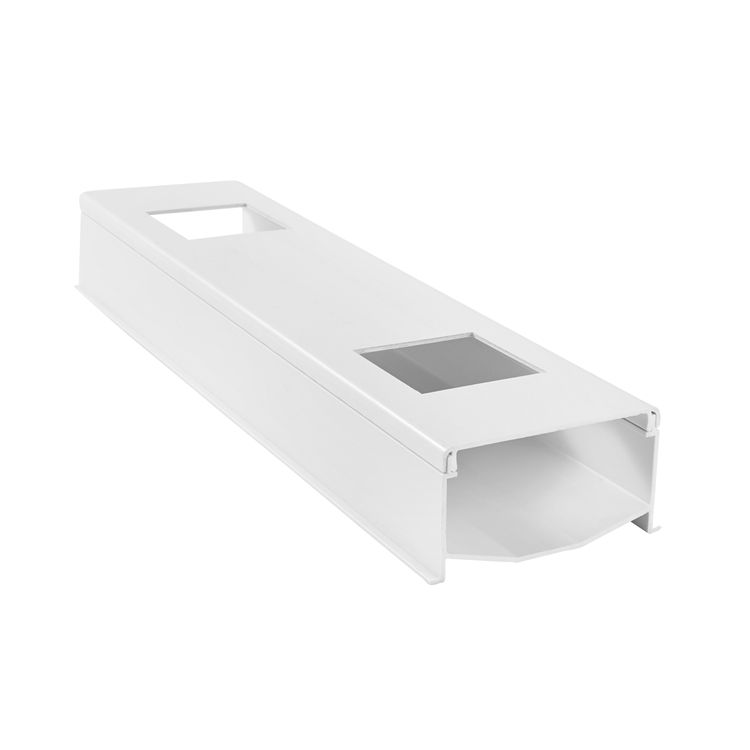 Wholesale Hydroponics Equipment NFT Hydroponics Container System PVC Channel Gutter for Growing System
