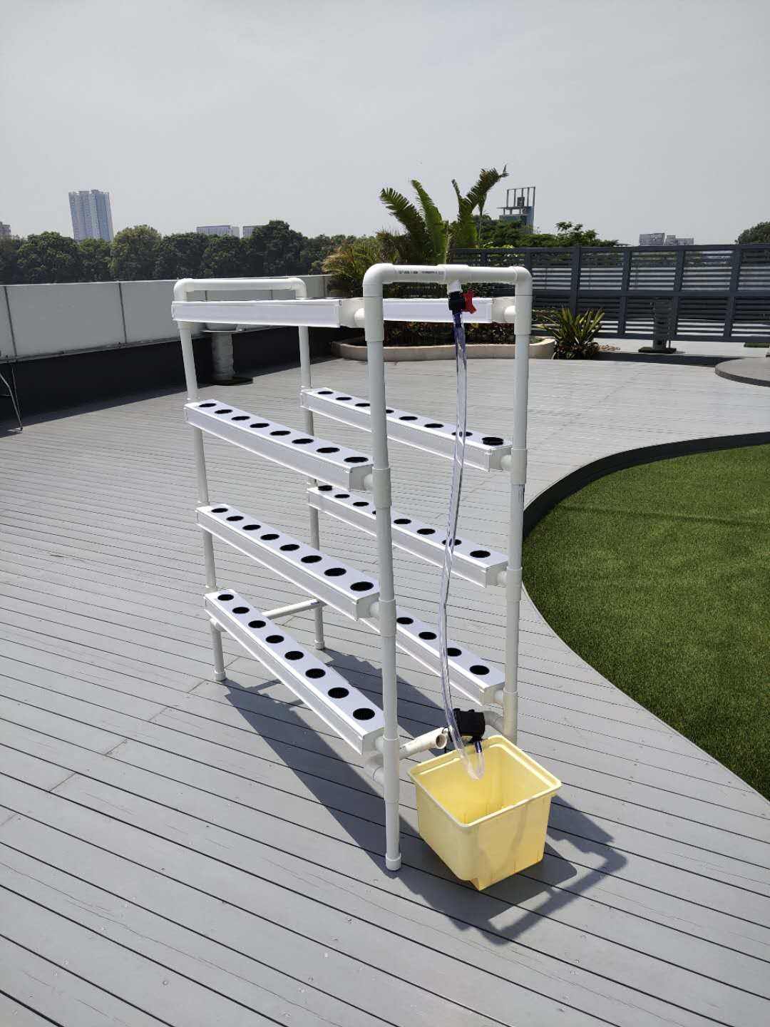 G&N Wholesale Home Garden Hydroponic Growing KIT Mini NFT Channel System for Home Garden Vegetable Planting