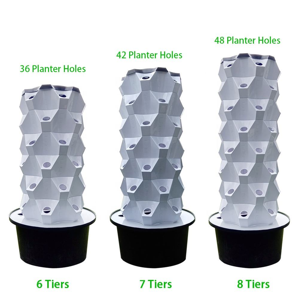 Vertical Tower Popular Hydroponic Home Growing Kit Indoor Set Pineapple Garden Hydroponic Planting System