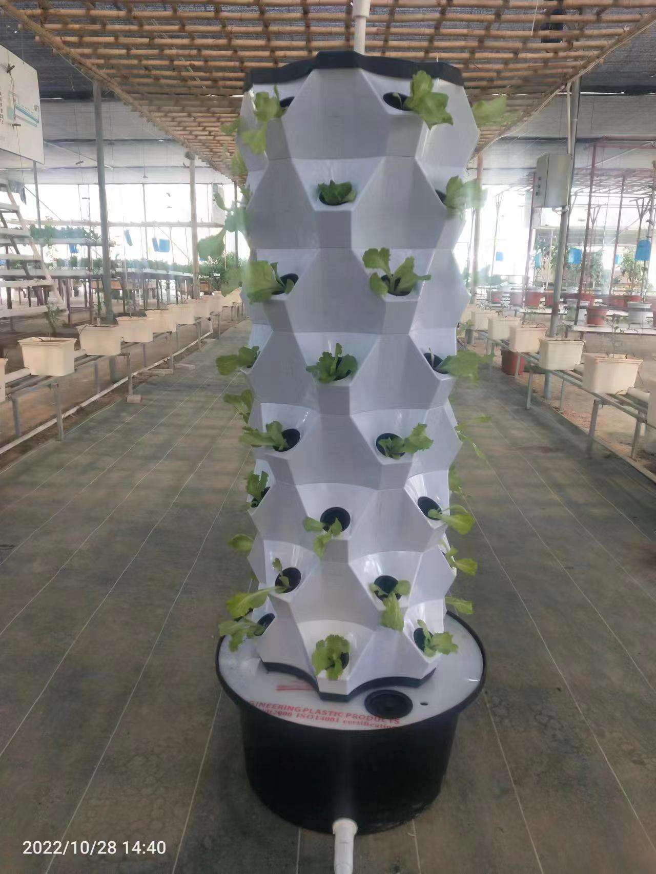5-10 Tiers Home Use Indoor Gardening DIY Grow Tower for Growing Strawberries Lettuce Vegetables Pineapple Garden Tower