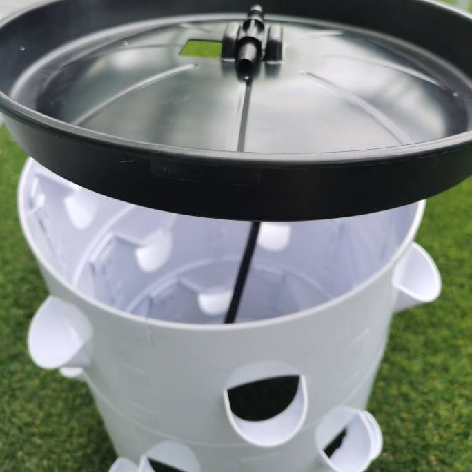Irrigation Hydroponic System Equipment Pvc Pineapple Vertical Hydroponics System Hydroponic Grow Tower Agriculture