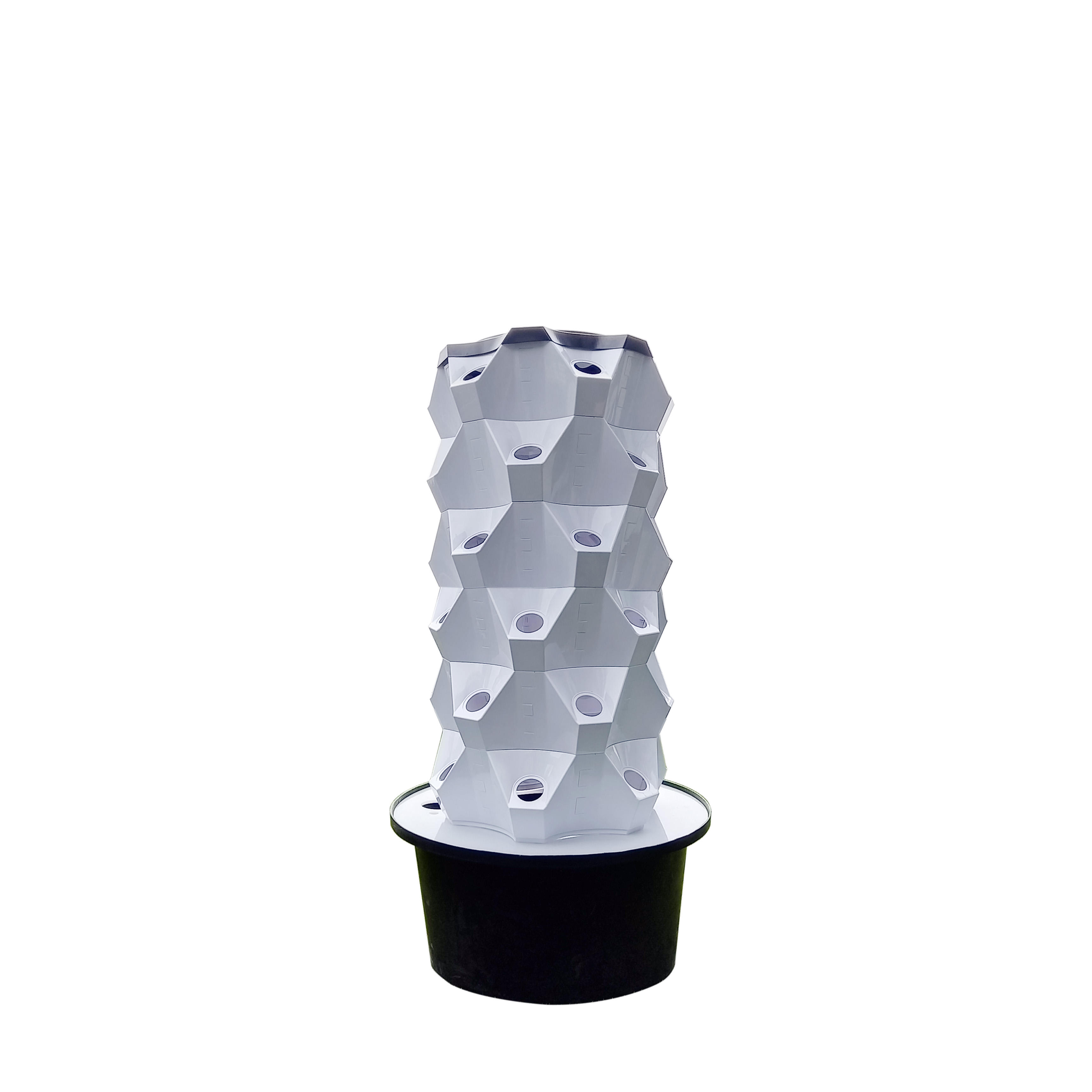 Irrigation Hydroponic Equipment Pvc Pineapple Planting Type Vertical System Hydroponic Grow Tower Agriculture Vertical