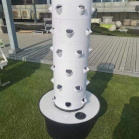 Irrigation Hydroponic Equipment Pvc Pineapple Planting Type Vertical System Hydroponic Grow Tower Agriculture Vertical