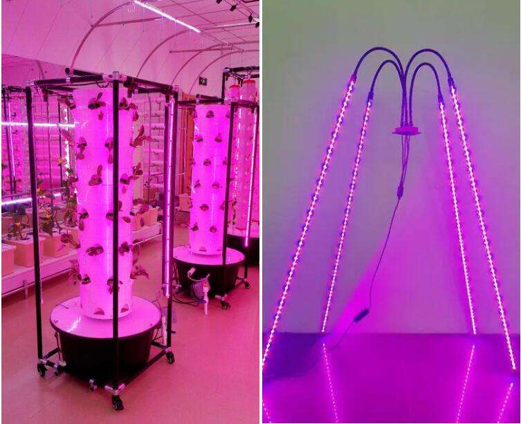 Vertical Growing Tower Multi Layers Hydroponic Plant Grow Kit Indoor Aeroponics Hydroponics Strawberry System