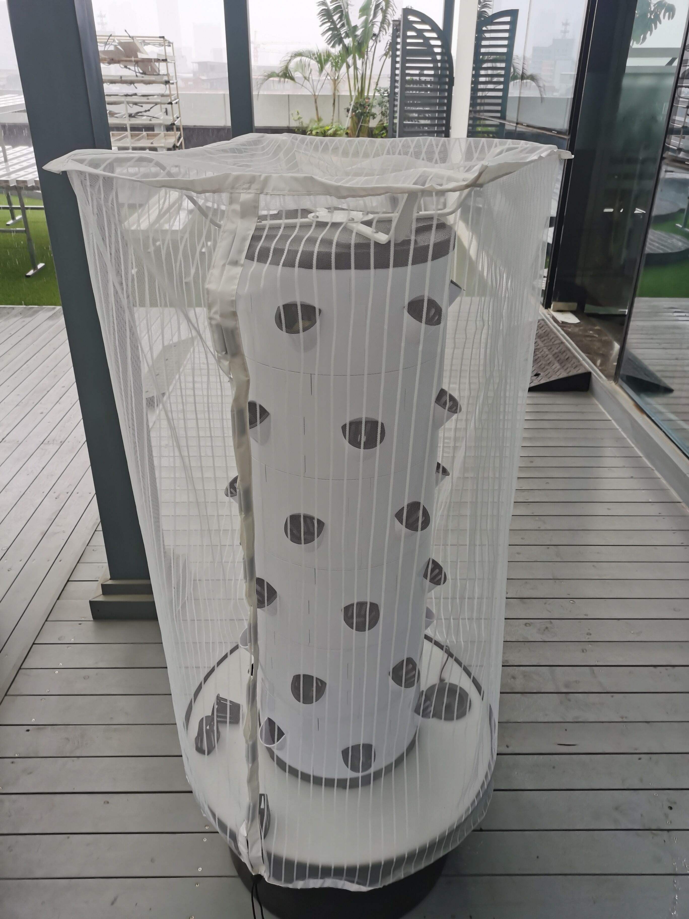 Indoor Aeroponic Tower 10 Layers Vertical Hydroponic Tower Garden Strawberry Grow Vertical Hydroponic System for Vegetables