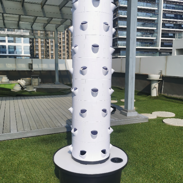 6-10 Layer Home Use Mini Planter Tool Garden Tower Equipment Vertical Farming DIY Hydroponics Grow Kit Complete System