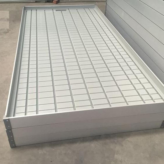 New Premium Growing Tray 4x8 Flood Trays Ebb and Flow System Rolling Bench Grow Tables