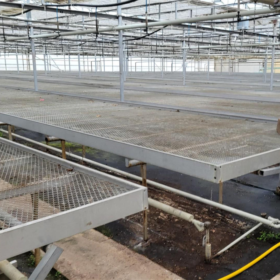 New Premium Growing Tray 4x8 Flood Trays Ebb and Flow System Rolling Bench Grow Tables