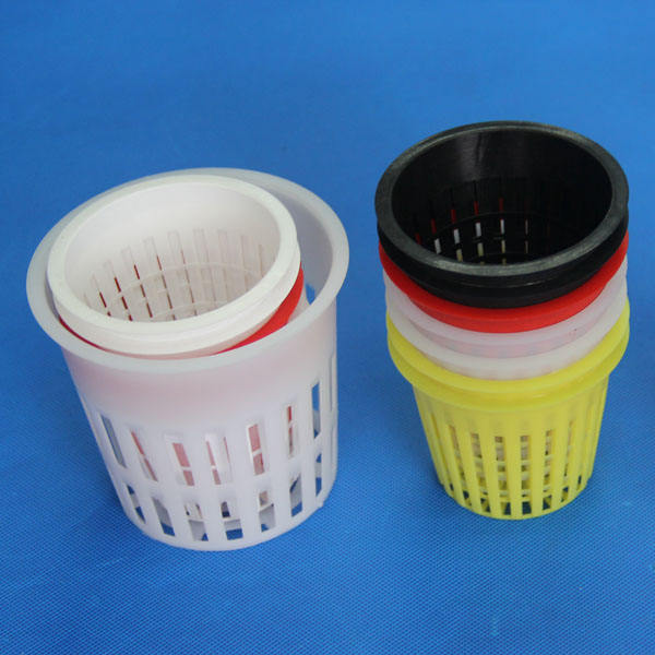 2022 Plastic Nursery Net Cup Hydroponic Mesh Pot Balcony Vegetable Plant Soilless Cultivation Basket
