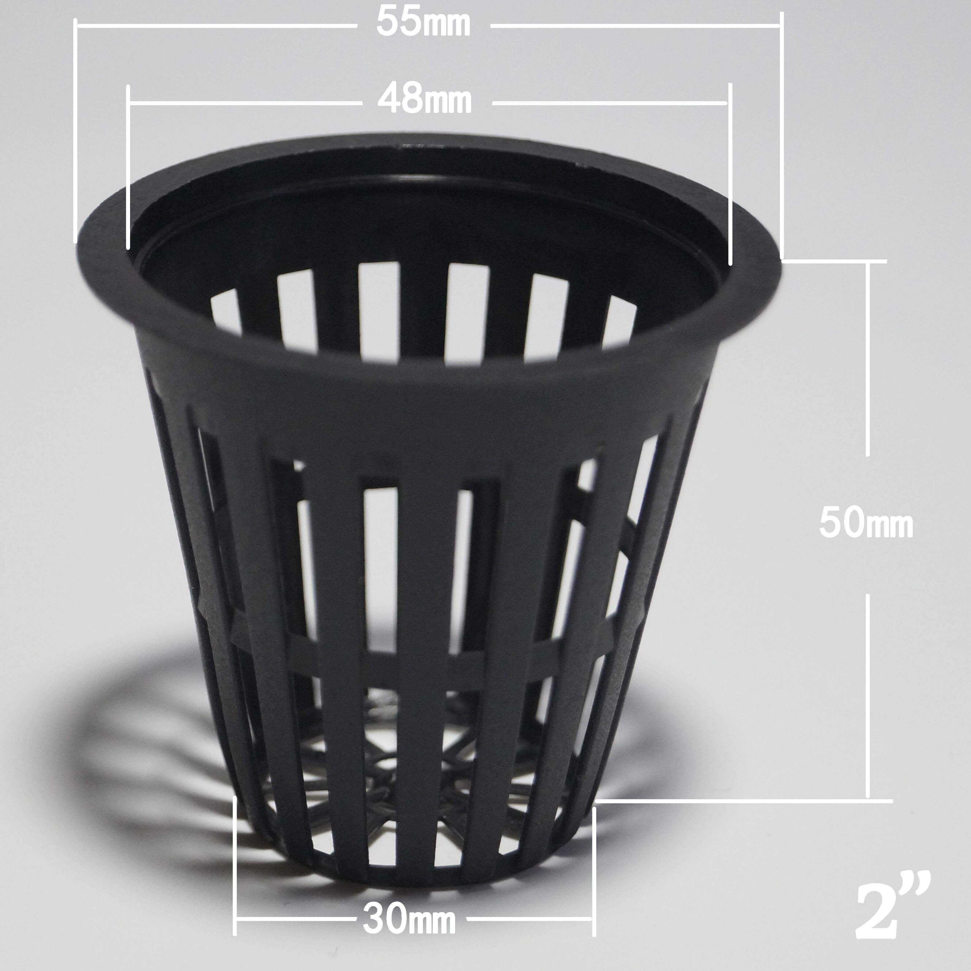 Cheap Price Hydroponics Grow Kit Accessories Netpot Mesh Pot Hidroponic Pot 2 Inch
