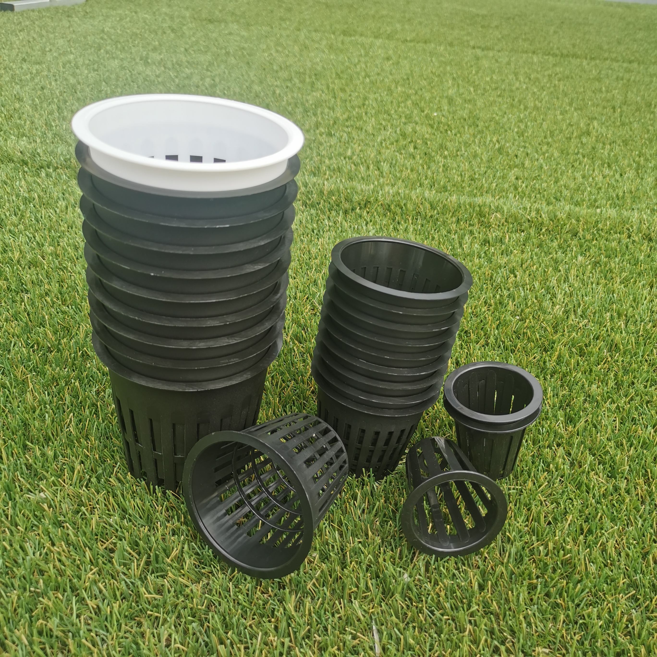 G&N Manufacturer 2 3 4 Inch Net Pots for Hydroponics Aquaponics Orchids Planting