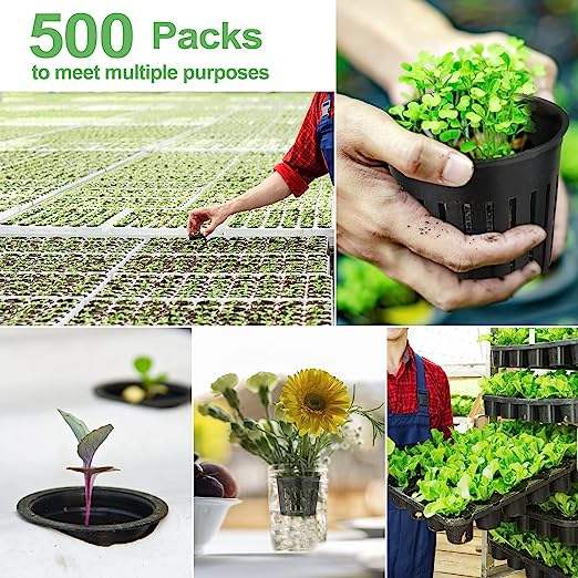 Wholesale Plastic Pant Pot High Quality Basket Net Pot Net Cup NFT Hydroponic for Greenhouse Equipment Hydroponics System