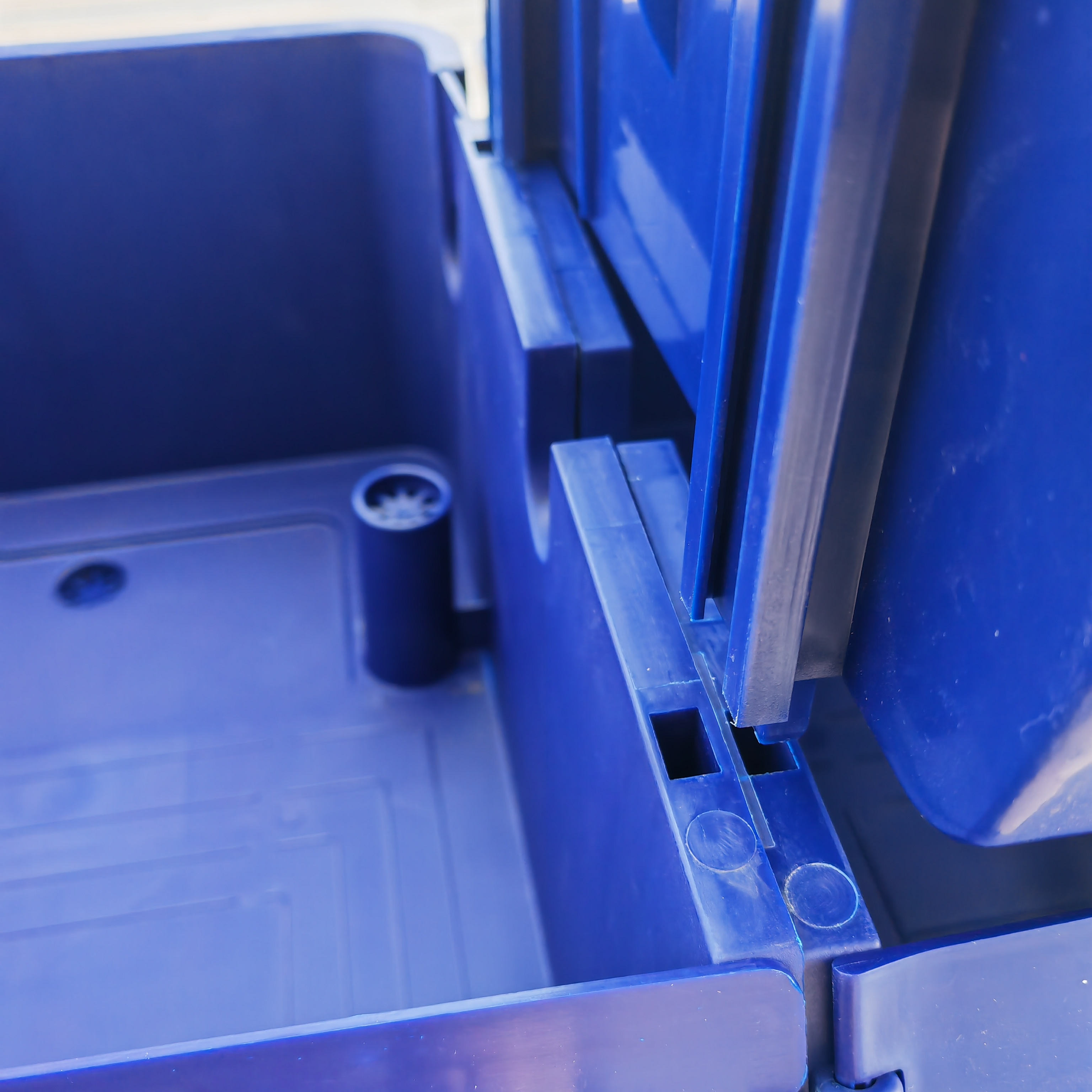 High Quality PE Plastic Crab Farming Box Crab Farming System