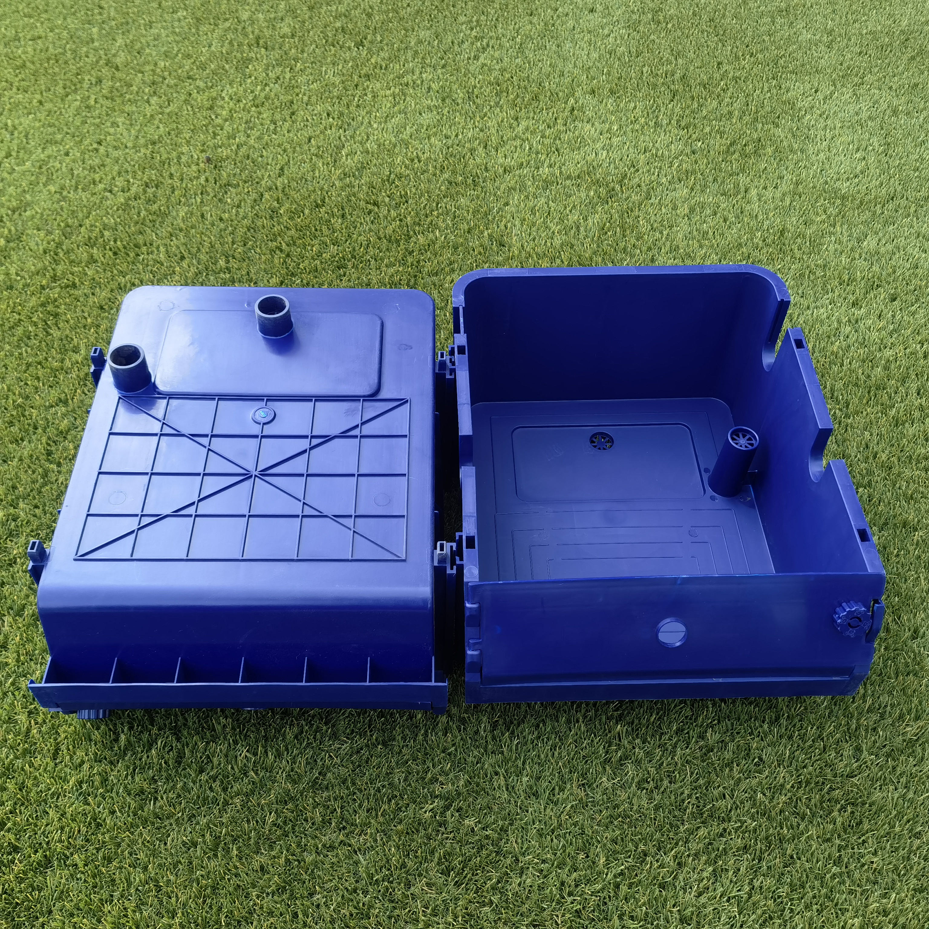 High Quality PE Plastic Crab Farming Box Crab Farming System