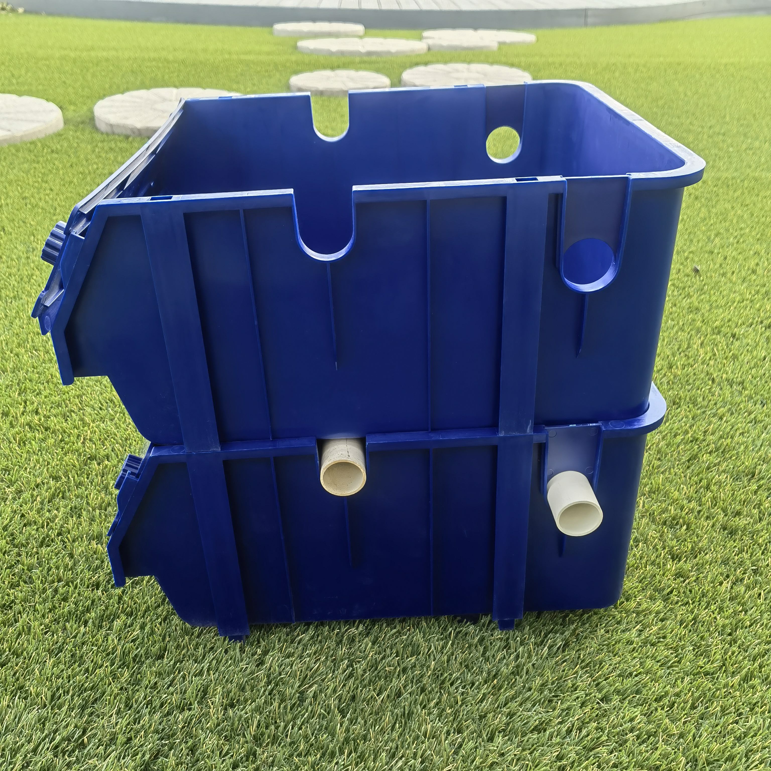 China Factory Customized Cheap Price Plastic Crab Box for Indoor Farming RAS System