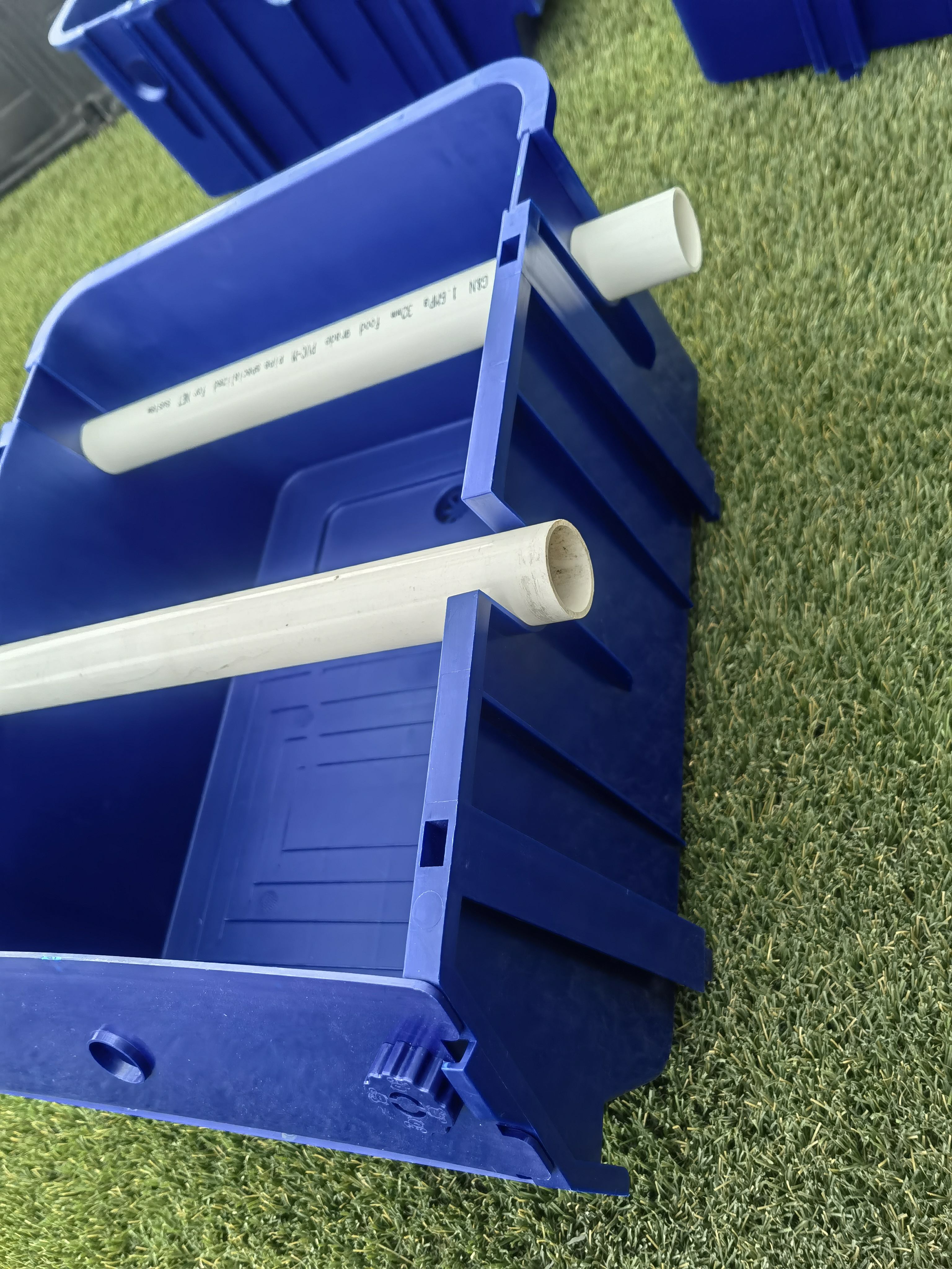 China Factory Customized Cheap Price Plastic Crab Box for Indoor Farming RAS System