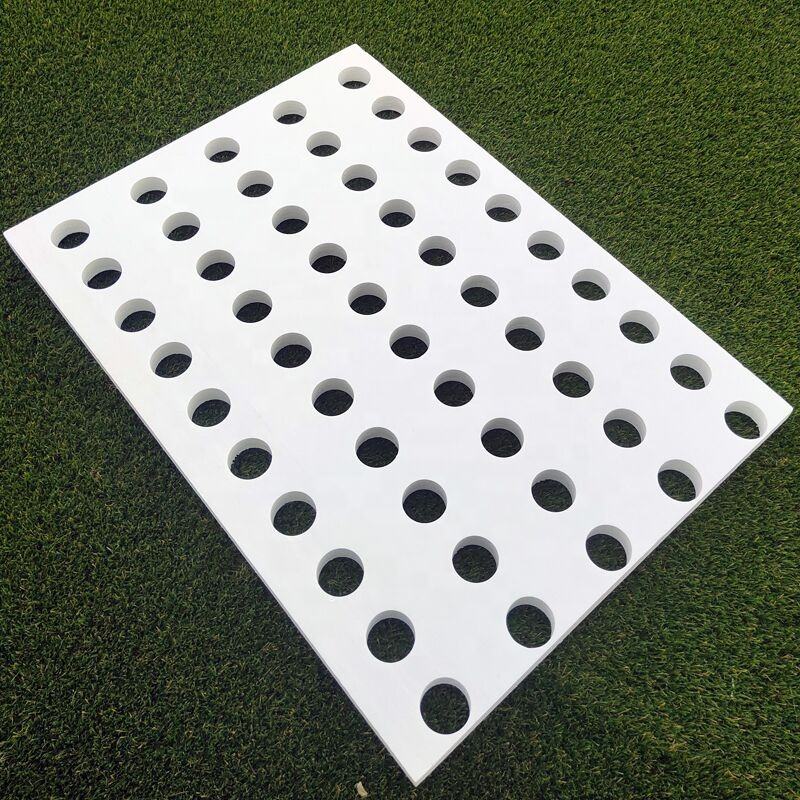 120*60cm 3cm 4cm XPS foam Board Floating Raft with round Holes and square hole