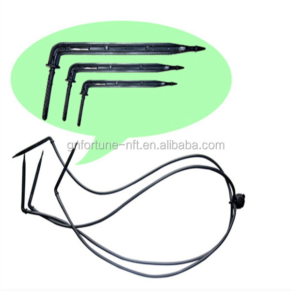 Greenhouse Hydroponic Growing System PE Feed Tube Fittings