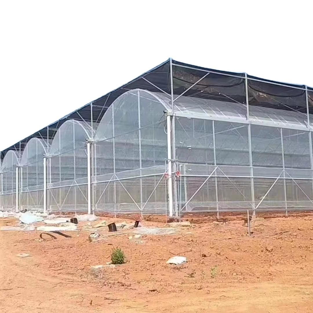 Large Outdoor Winter Greenhouse Transparent Nylon Plastic Tent Waterproof Cover for Plant Cultivation Winter Greenhouse Film