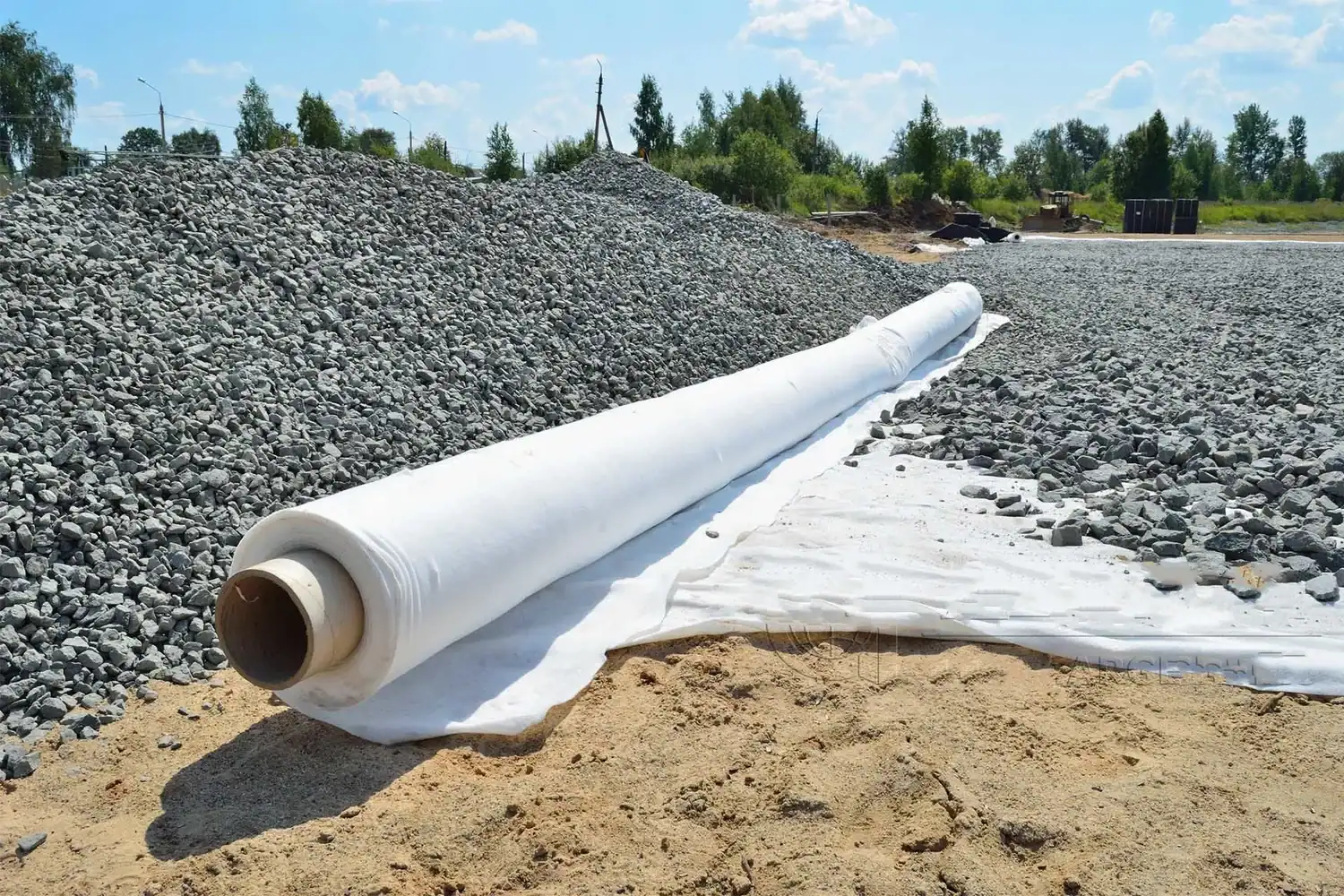 Black PP Geotextile Non Woven Geotextile for Agriculture Landfill Nonwoven Geotextile