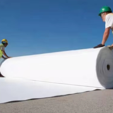 Black PP Geotextile Non Woven Geotextile for Agriculture Landfill Nonwoven Geotextile
