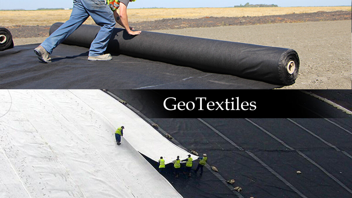 Black PP Geotextile Non Woven Geotextile for Agriculture Landfill Nonwoven Geotextile