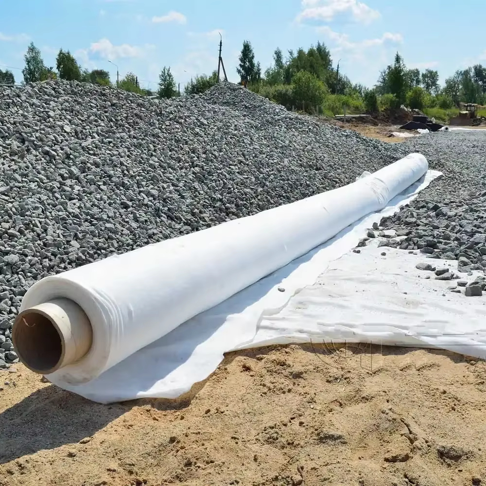 Geo Textile Geofabric UV Resistance Polyester Filament Needle Punched Nonwoven Geotextile Fabric