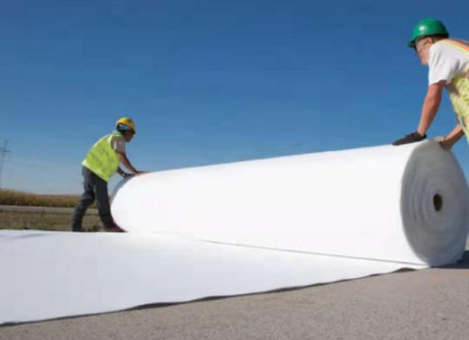 High Quality Geotextile Continuous Filament Long Fiber Geotextile Non-woven Fabric 150g 200g 250g