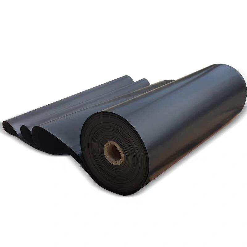 Black UV-Resistant PE Fish Pond Liner Leak-Proof PE Membrane for Commercial DWC Systems
